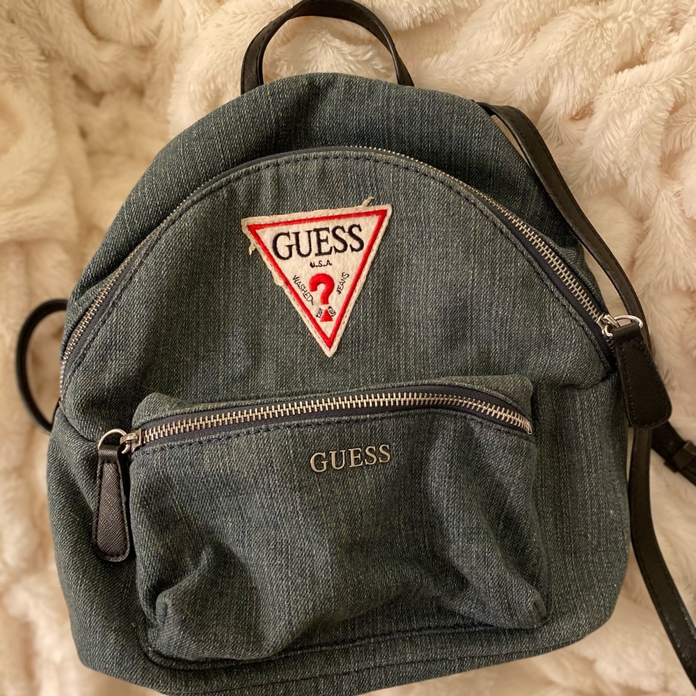Denim Guess Backpack